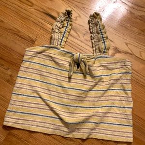 Madewell texture and thread tank top- XL